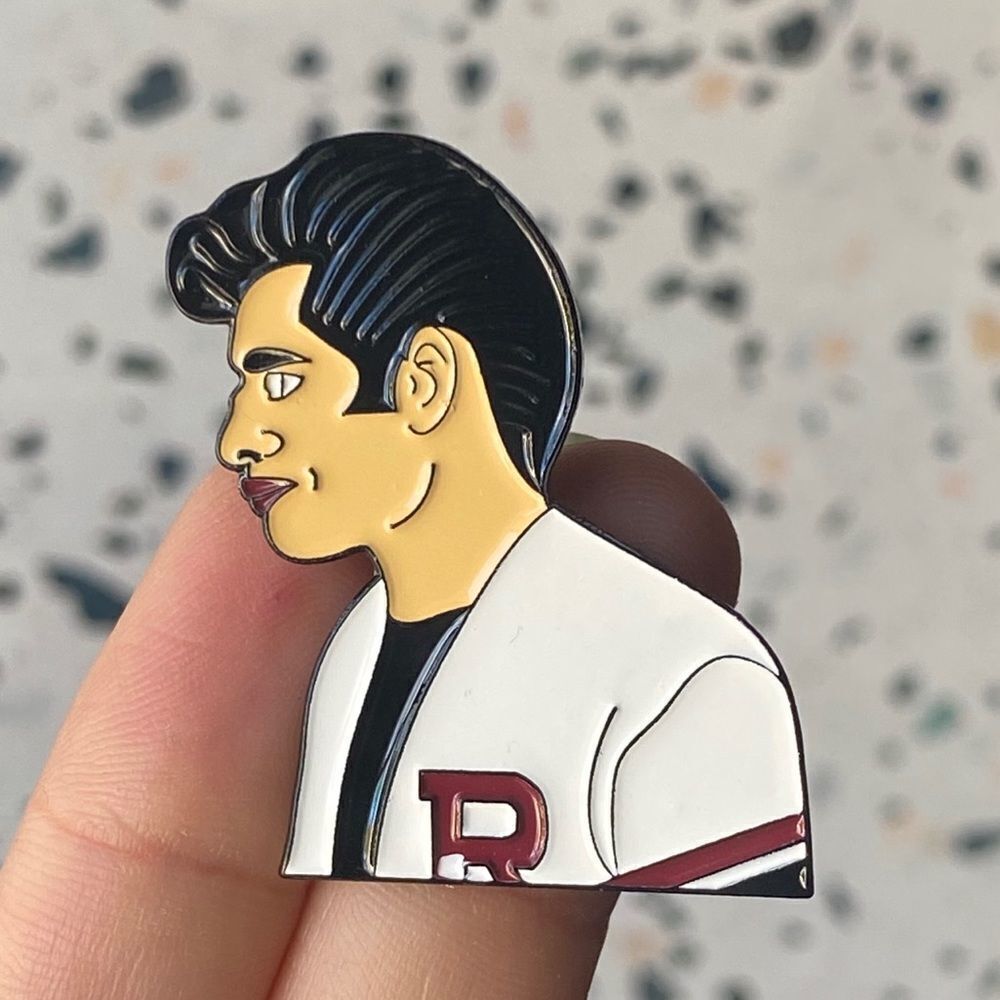 Grease Danny Zuko Enamel Pin/ Brooch Lapel